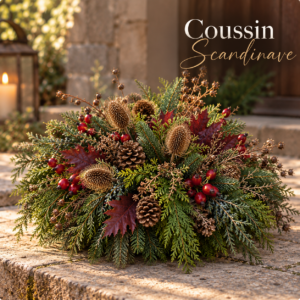 🌲 Coussin Scandinave